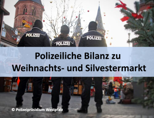 Polizeiliche Bilanz zu Weihnachts- und Silvestermarkt