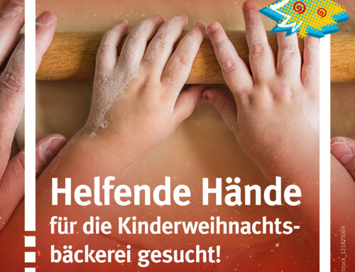 Helfende Hände für die Kinderweihnachtsbäckerei gesucht!